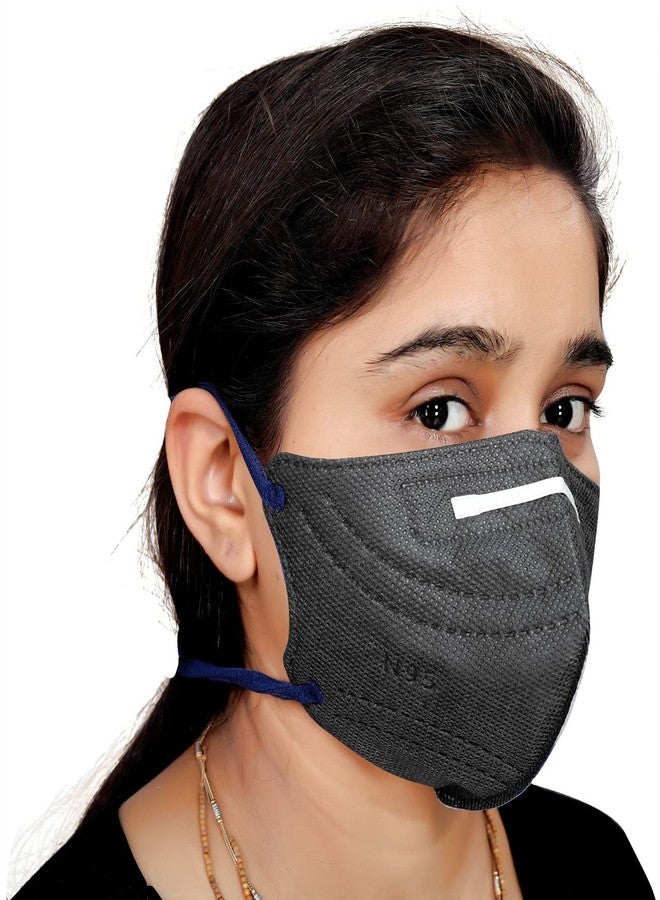 Dharm Enterprise Anti Pollution, Reusable and Washable,Non-woven Protective 5 Layer N95 face Mask for Men and Women. (30) - Image 3